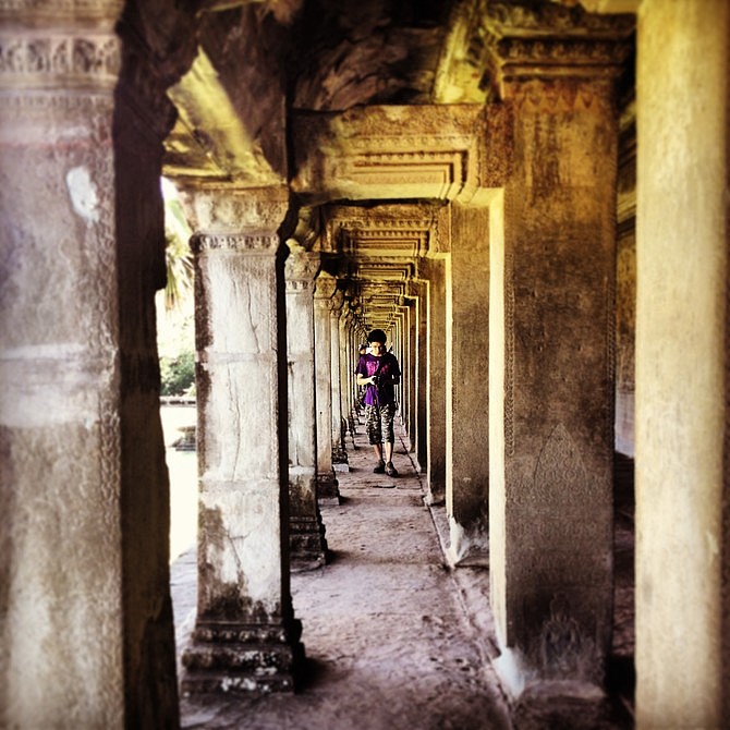 蛋包仔@12国旅行绘图日志——柬埔寨篇