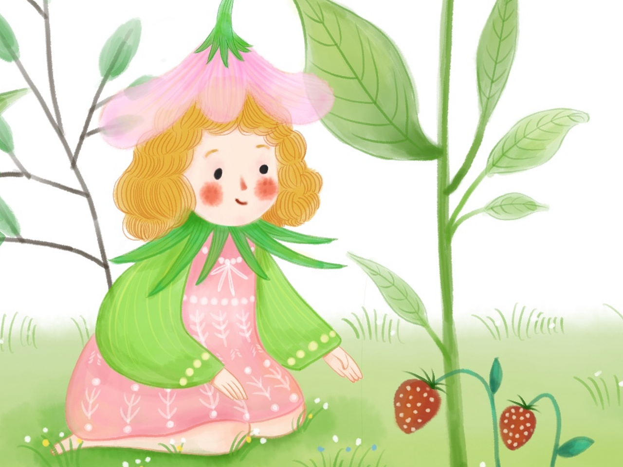 花园里的小精灵