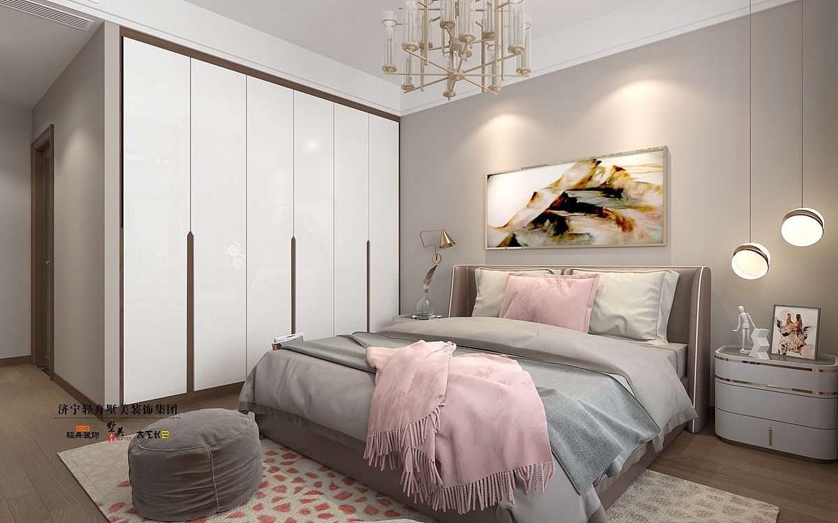 济宁睿湖印象 B3户型155平米 现代风格装修设计方案（图ZMjA1NTEyMjY0） - 家装设计 - 站酷设计师济宁装修设计师原创素材 - 站酷ZCOOL