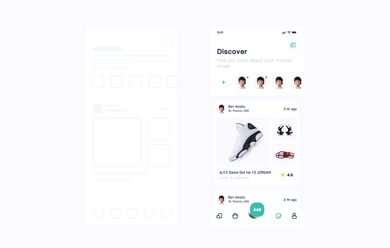 Shoes Fan APP设计（图ZMjQ3ODQxMTIw） - APP界面 - 站酷设计师大峰_Design原创素材 - 站酷ZCOOL