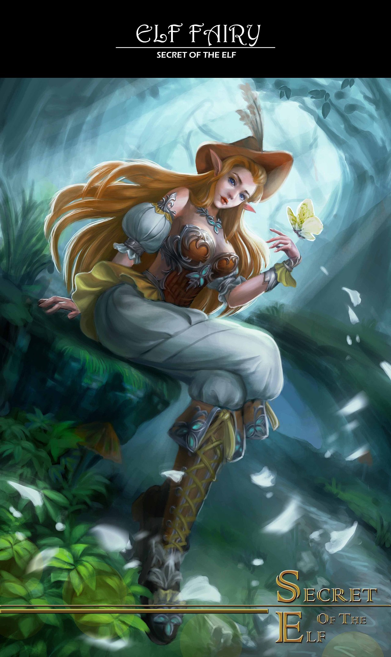 精灵卡牌设计|插画|游戏原画|圈圈同学 - 原创作品 - 站酷 (zcool)