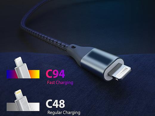 数据线建模渲染  亚马逊主图 产品拍摄