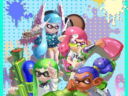 《喷射战士》同人作品