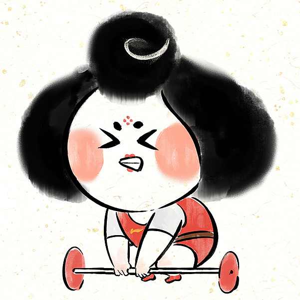 【唐妞】也来参加奥运会啦!