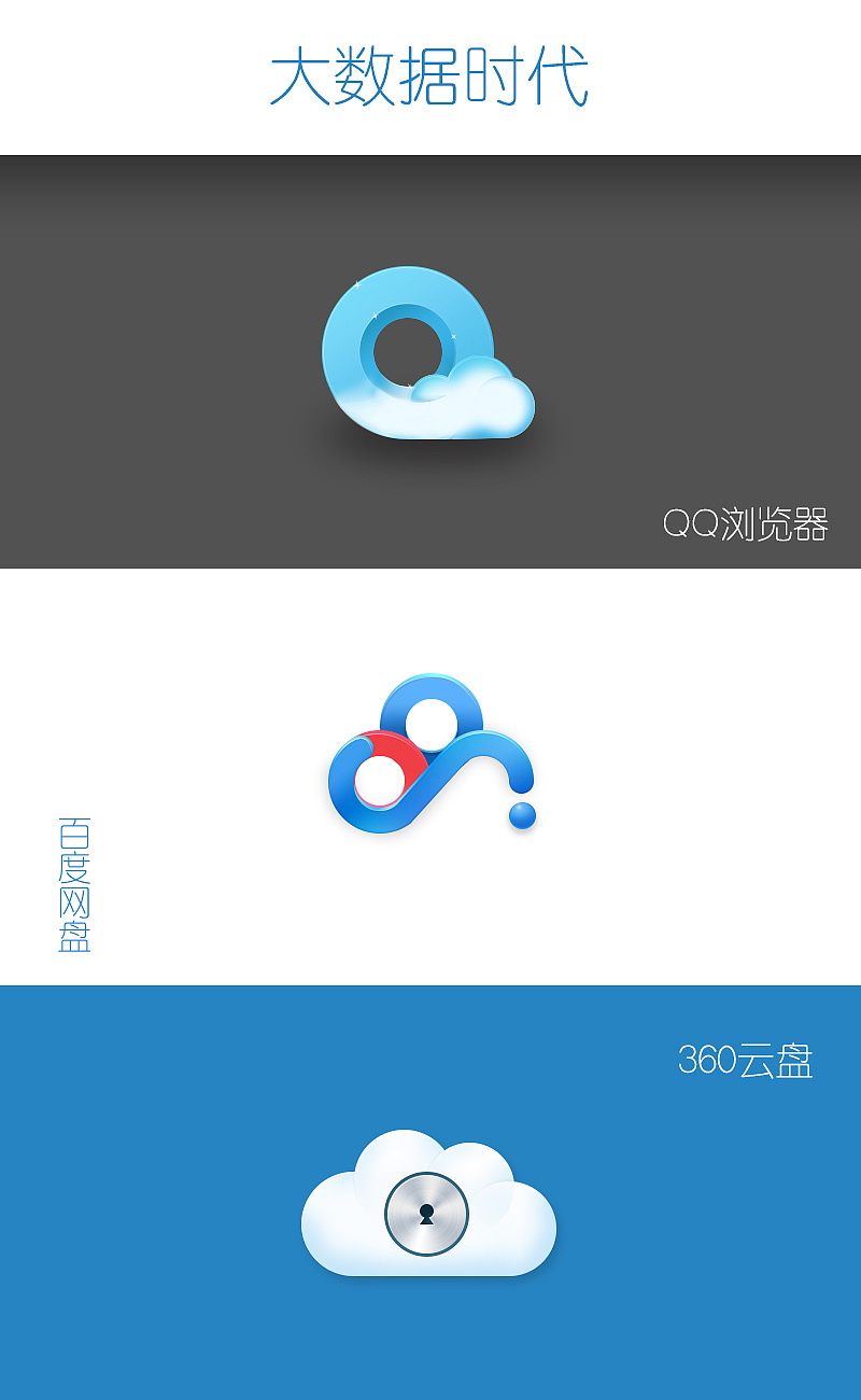 QQ浏览器-百度网盘-360云盘