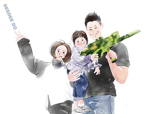 信手画画