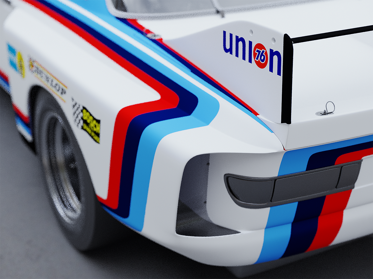 宝马汽车1974年BMW 3.5 CSL IMSA渲染（图ZMjY5NTE3ODMy） - 交通工具 - 站酷设计师Cheng39069原创素材 - 站酷ZCOOL