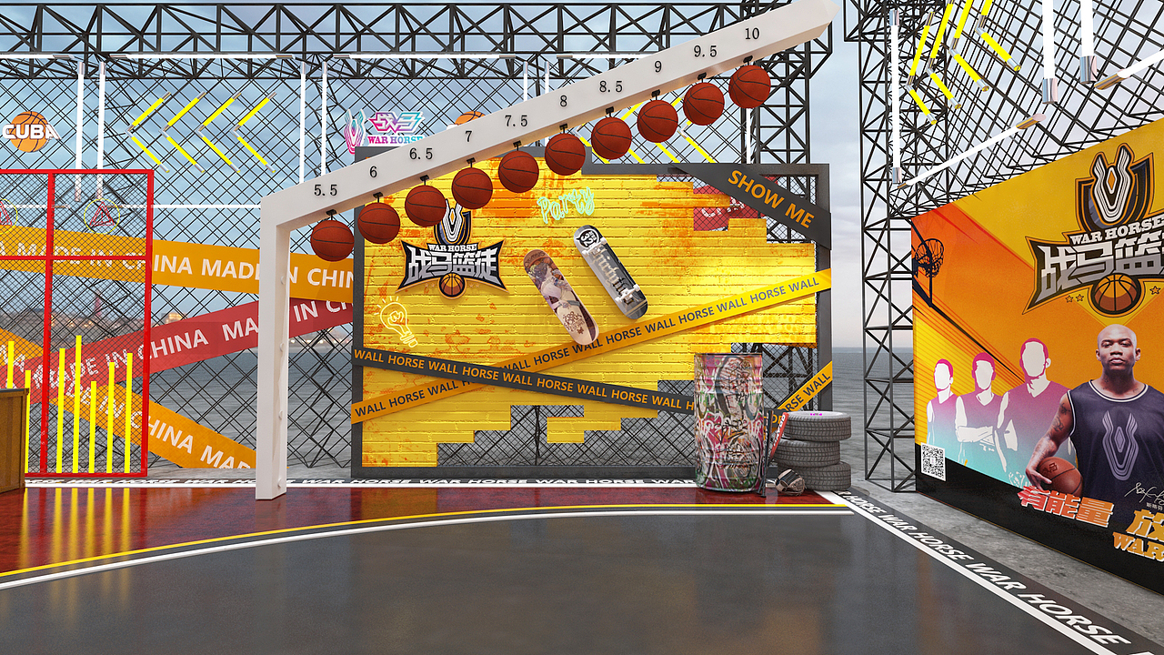 战马路演/快闪/打卡互动（图ZMjQ5MTYwNjIw） - 展陈设计 - 站酷设计师白居易的居原创素材 - 站酷ZCOOL