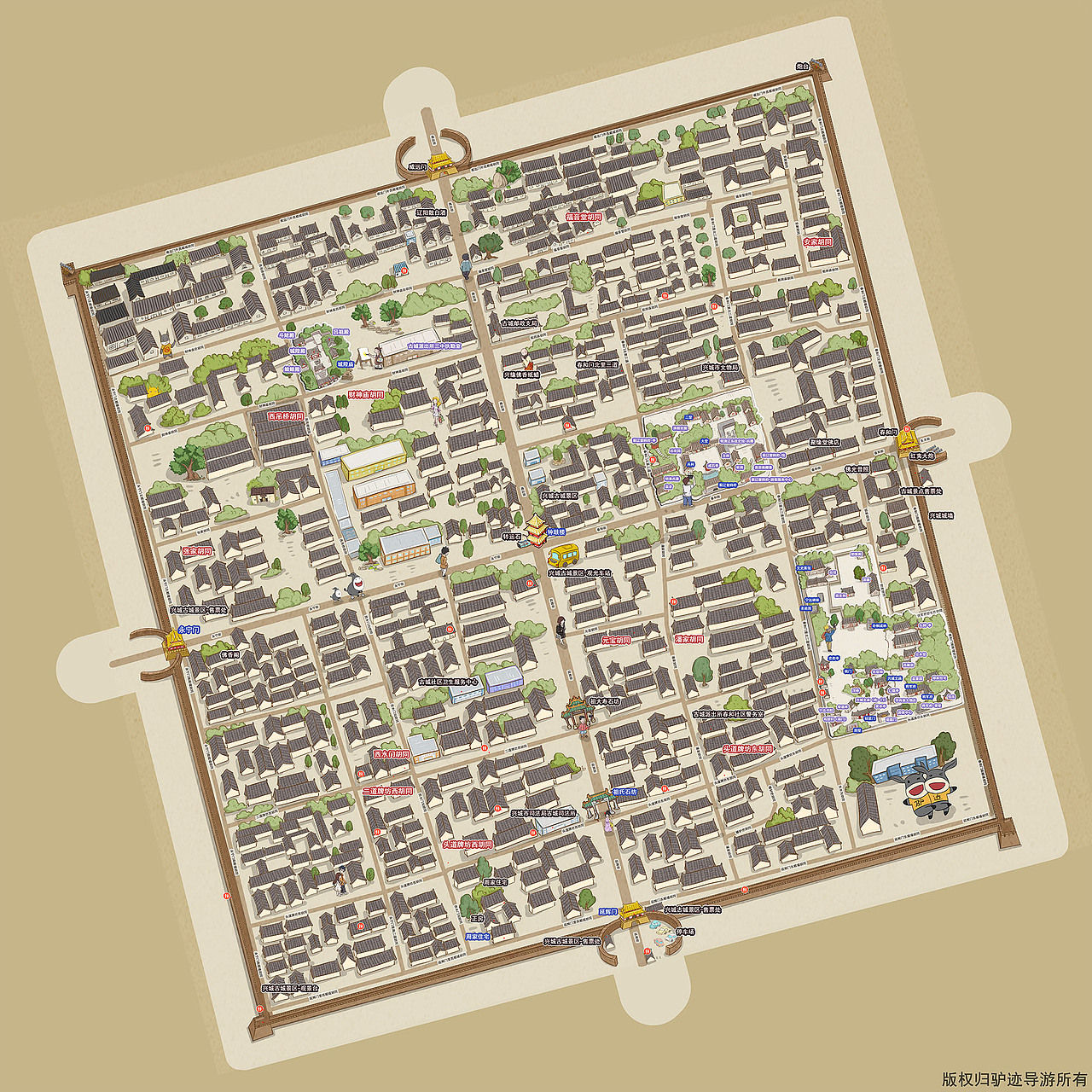 手绘地图1（图ZMTA0OTAzNDY4） - 艺术插画 - 站酷设计师chenchen晓原创素材 - 站酷ZCOOL