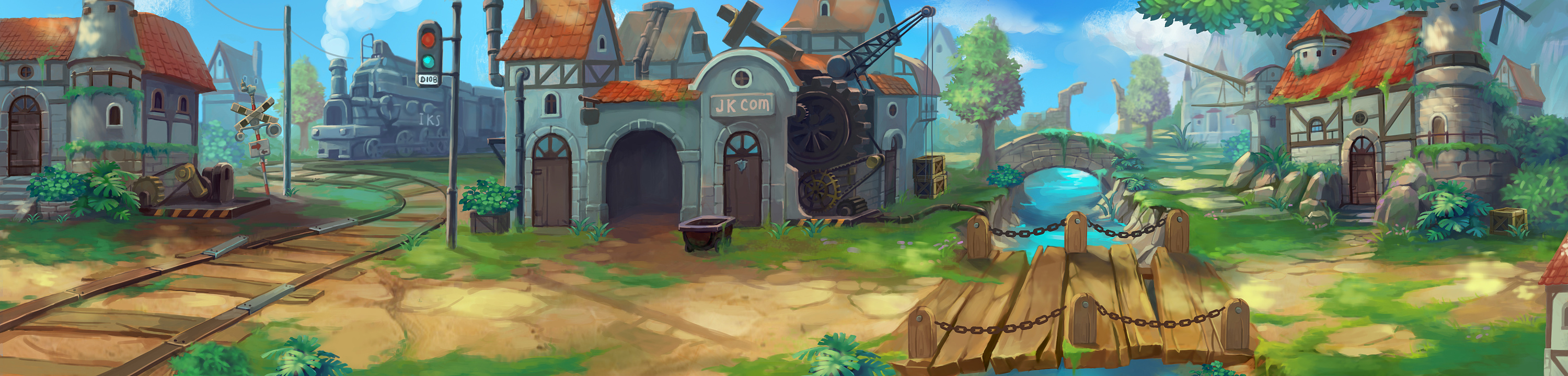 横版游戏场景设计