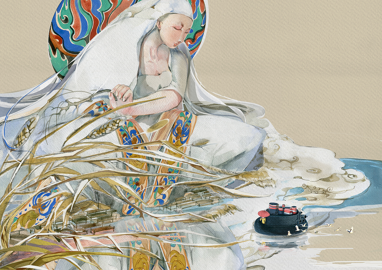 【你们的笑声】 汽笛声响起，下雨了，而他们从此再未遇见。 芦苇荡里阵阵笑声，是他们不曾落幕的青春。LISA把它遗失在那里，就不会在今后的岁月中看着各自老去，各自生活在柴米油盐的日子里，记忆中留下的永远是学生时的样子。 起风了，苇花飞进眼睛，一切的一切终将随风而逝，大家一切安好就好。