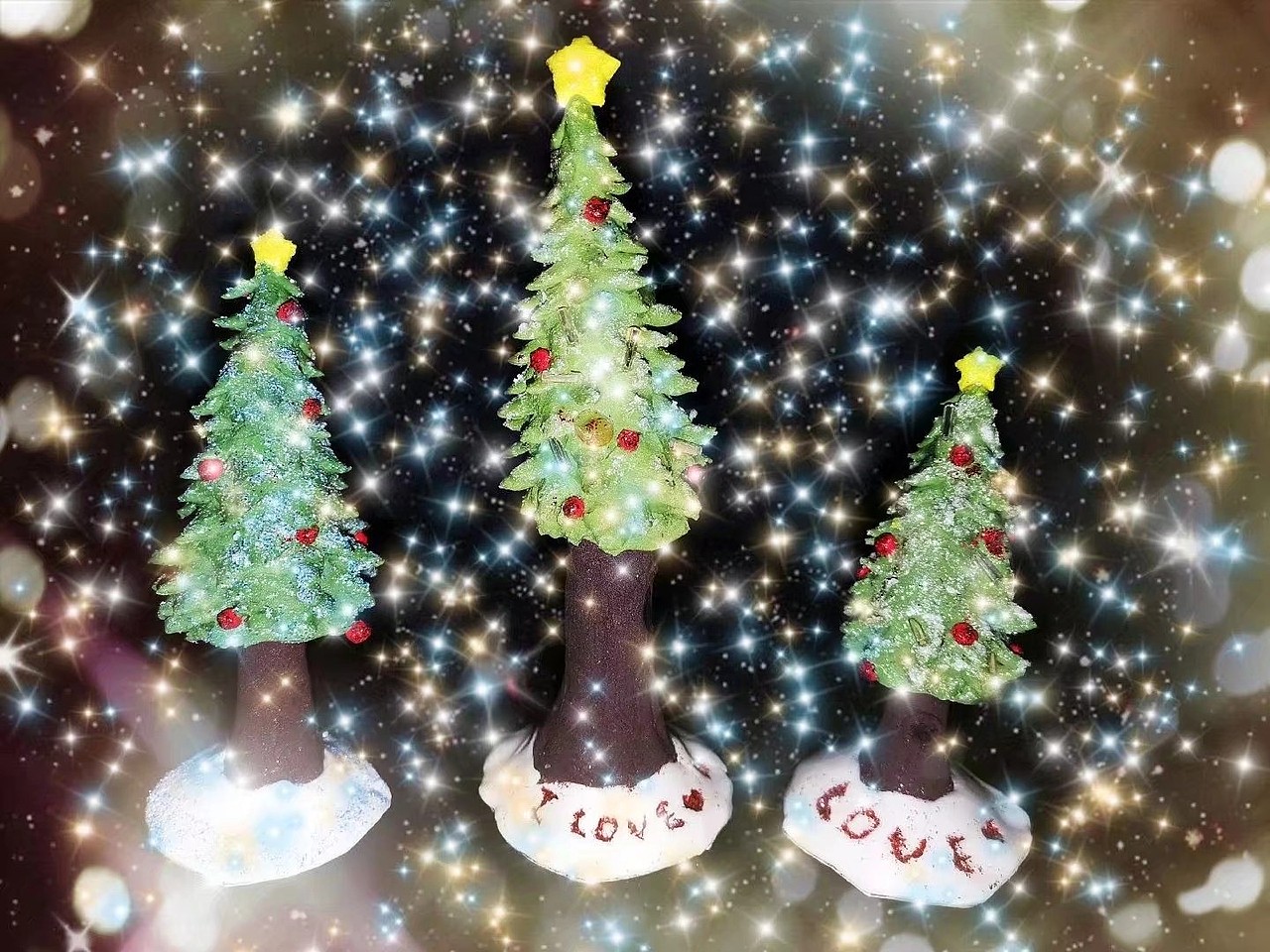 冬天的超轻黏土