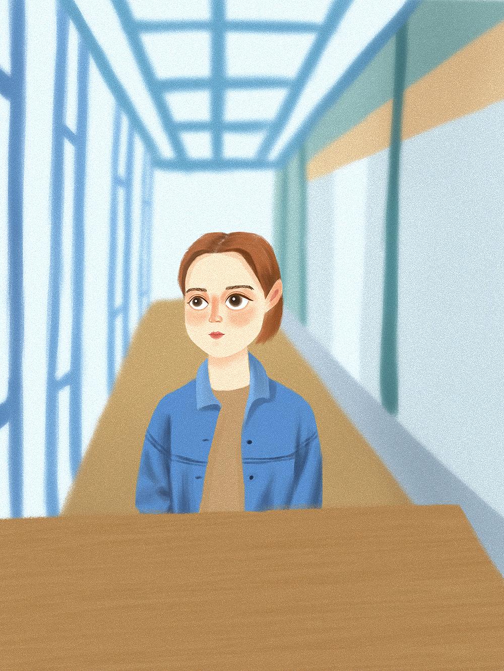 第三个朋友的，背景做了一下删减，原背景太杂乱了，也算练习处理画面的方法吧