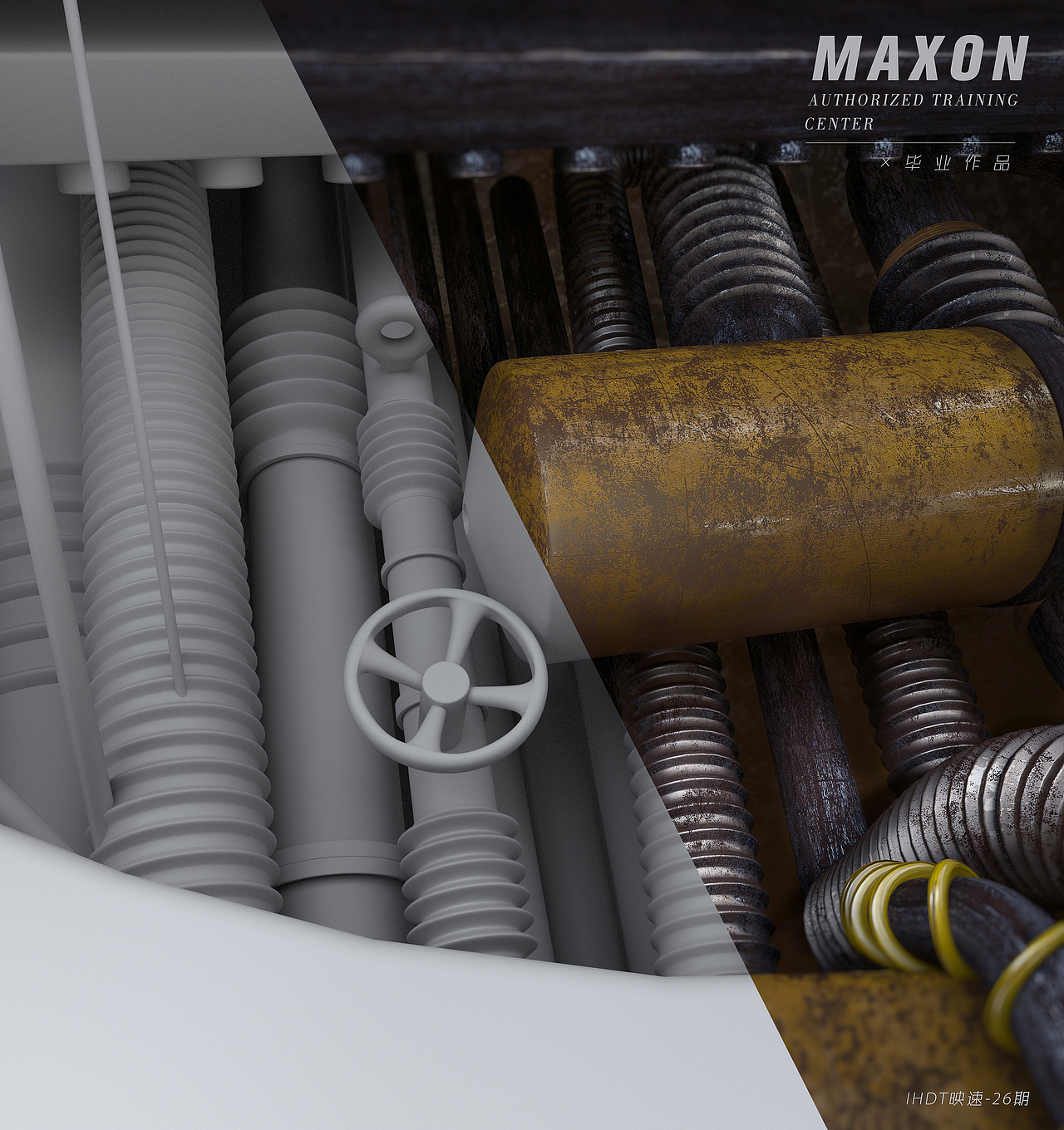 C4D写实渲染练习（图ZMTIwMDUxMjEy） - 其他三维 - 站酷设计师Jink_原创素材 - 站酷ZCOOL