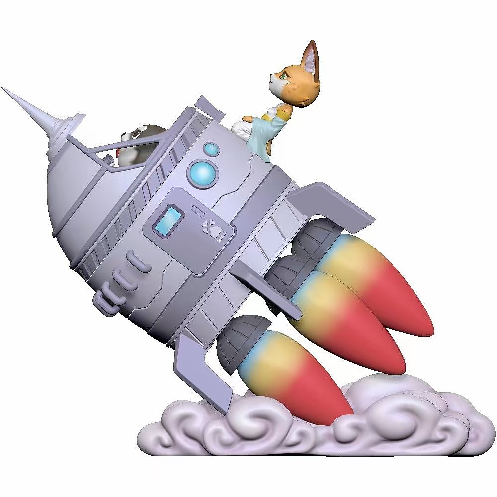 萌宠家族条漫~番外篇《星梦航天缘》与潮玩企划