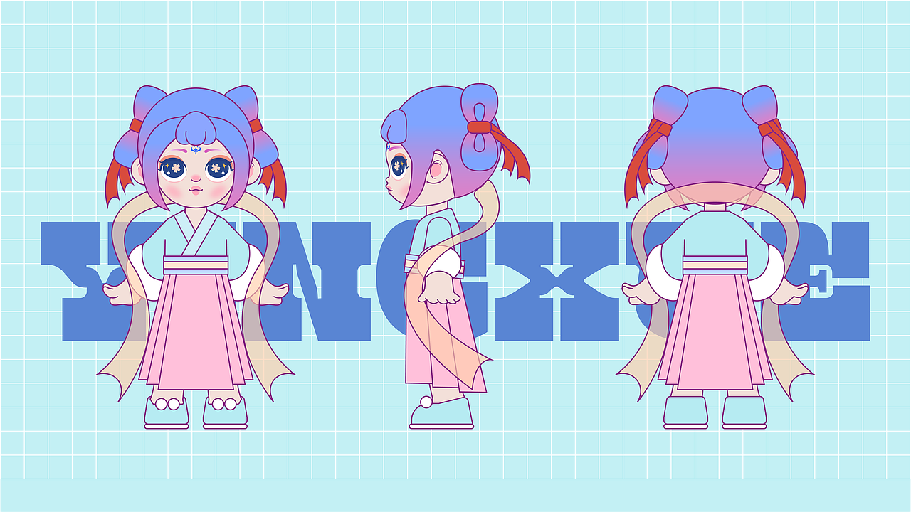 古风ip形象—映雪