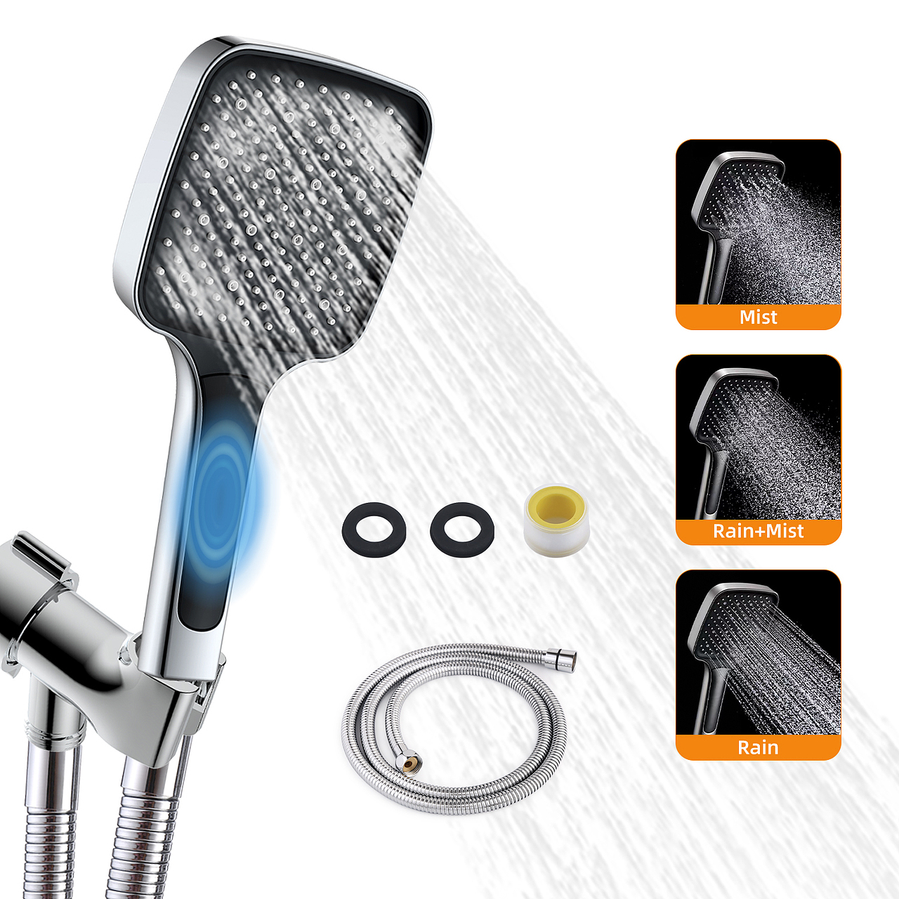 亚马逊花洒主图和A+