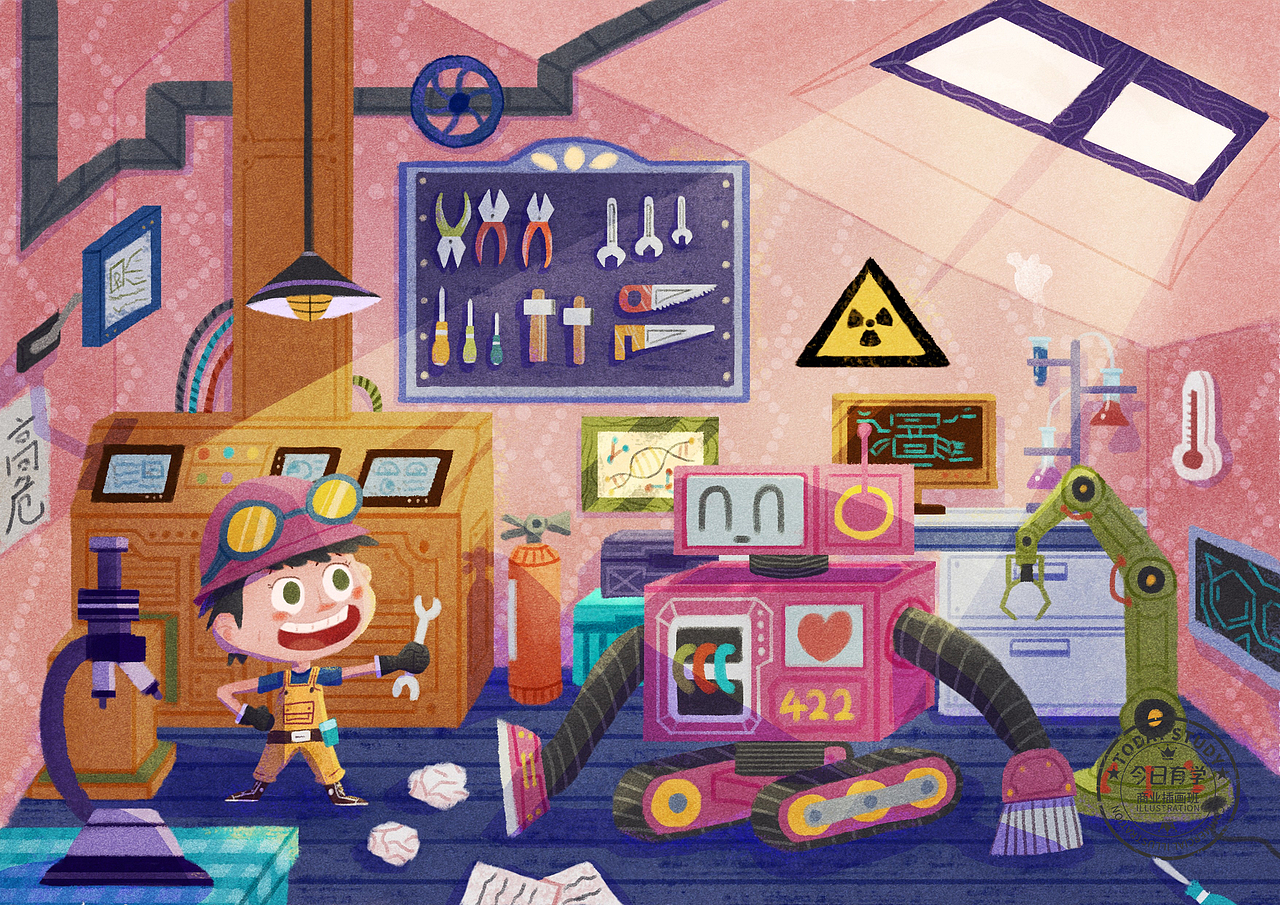 【今日有学插画】学员作品合集——PS商插16期