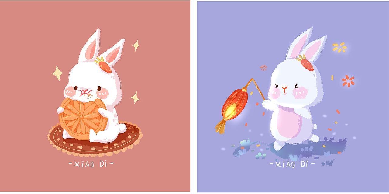中秋节插画2
