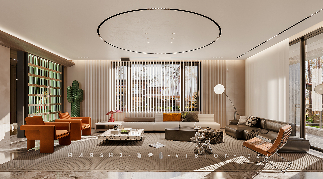 现代高奢别墅—瀚世表现