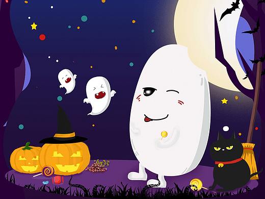 万圣节朋友圈海报（个人主页-ZNDEyNTg5Njg=） - 海报 - 站酷设计师丽鹏鹏鹏原创素材 - 站酷ZCOOL