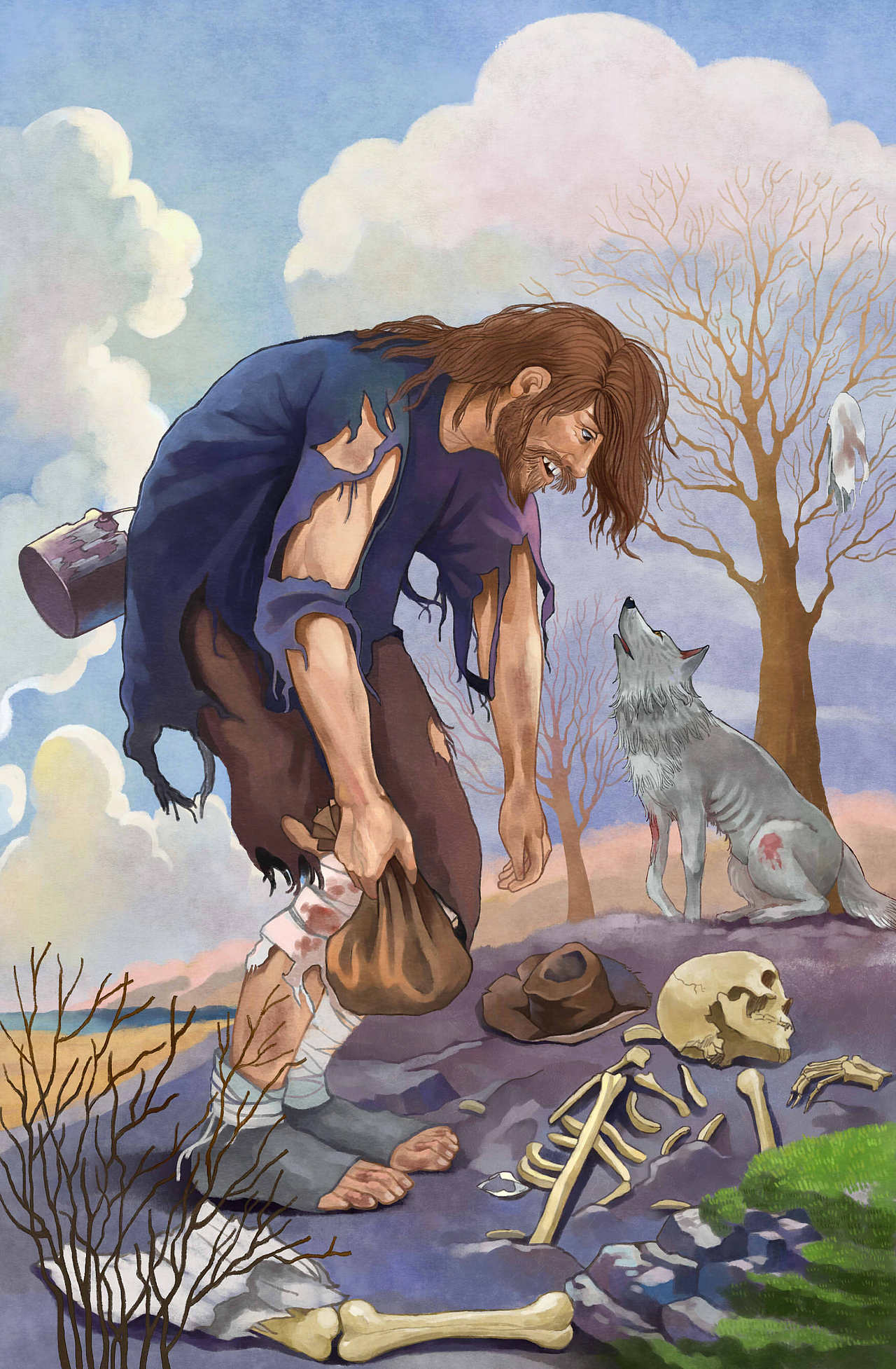 《热爱生命》(love of life)系列插图全