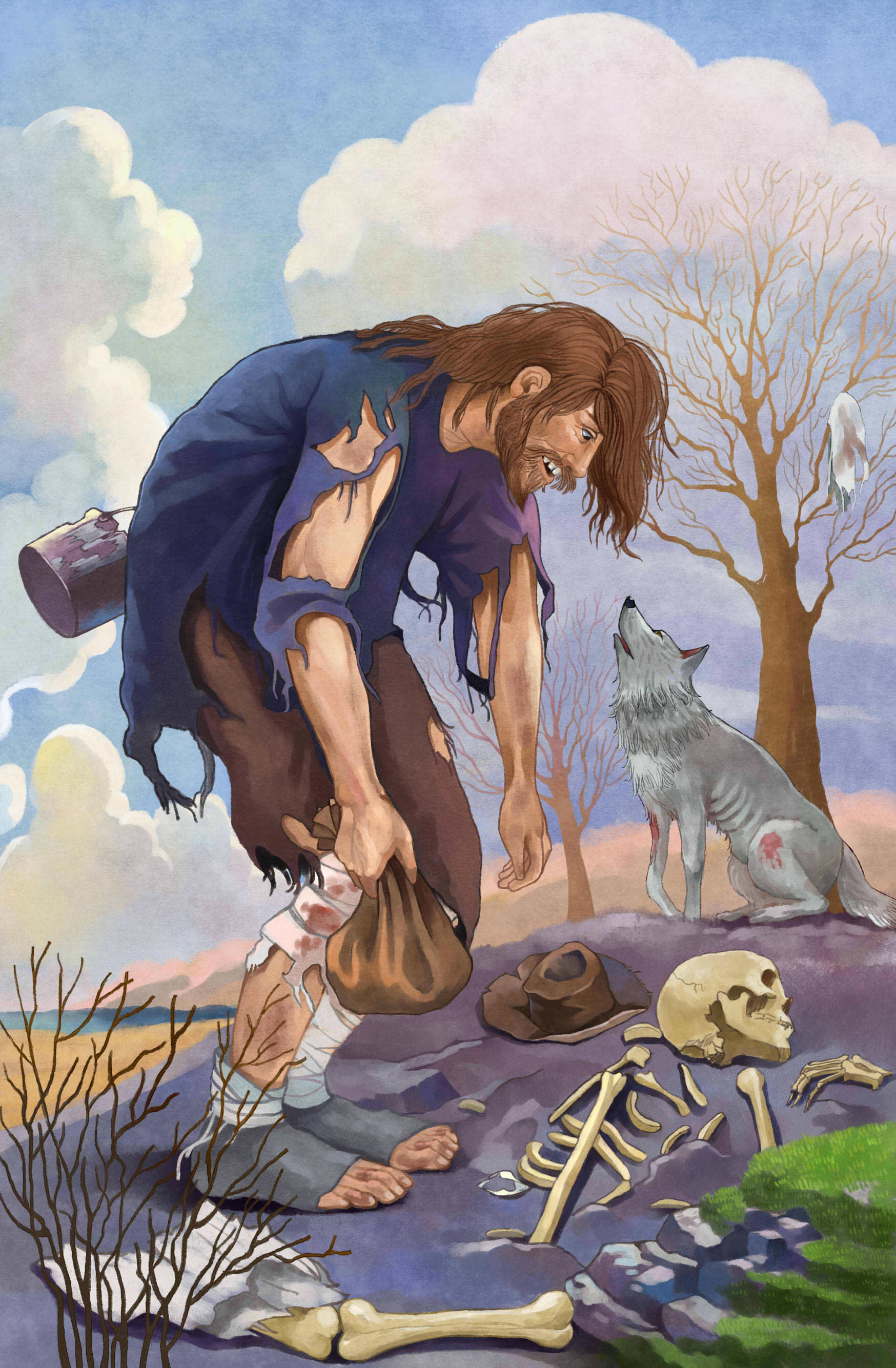 《热爱生命》(love of life)系列插图全