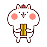 白胖胖贺新年（图ZNjg3MzgyNDg=） - 网络表情 - 站酷设计师Tia癫原创素材 - 站酷ZCOOL