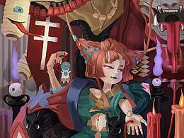 很久没有上传作品，2018的伪二次元原画练习来一波……