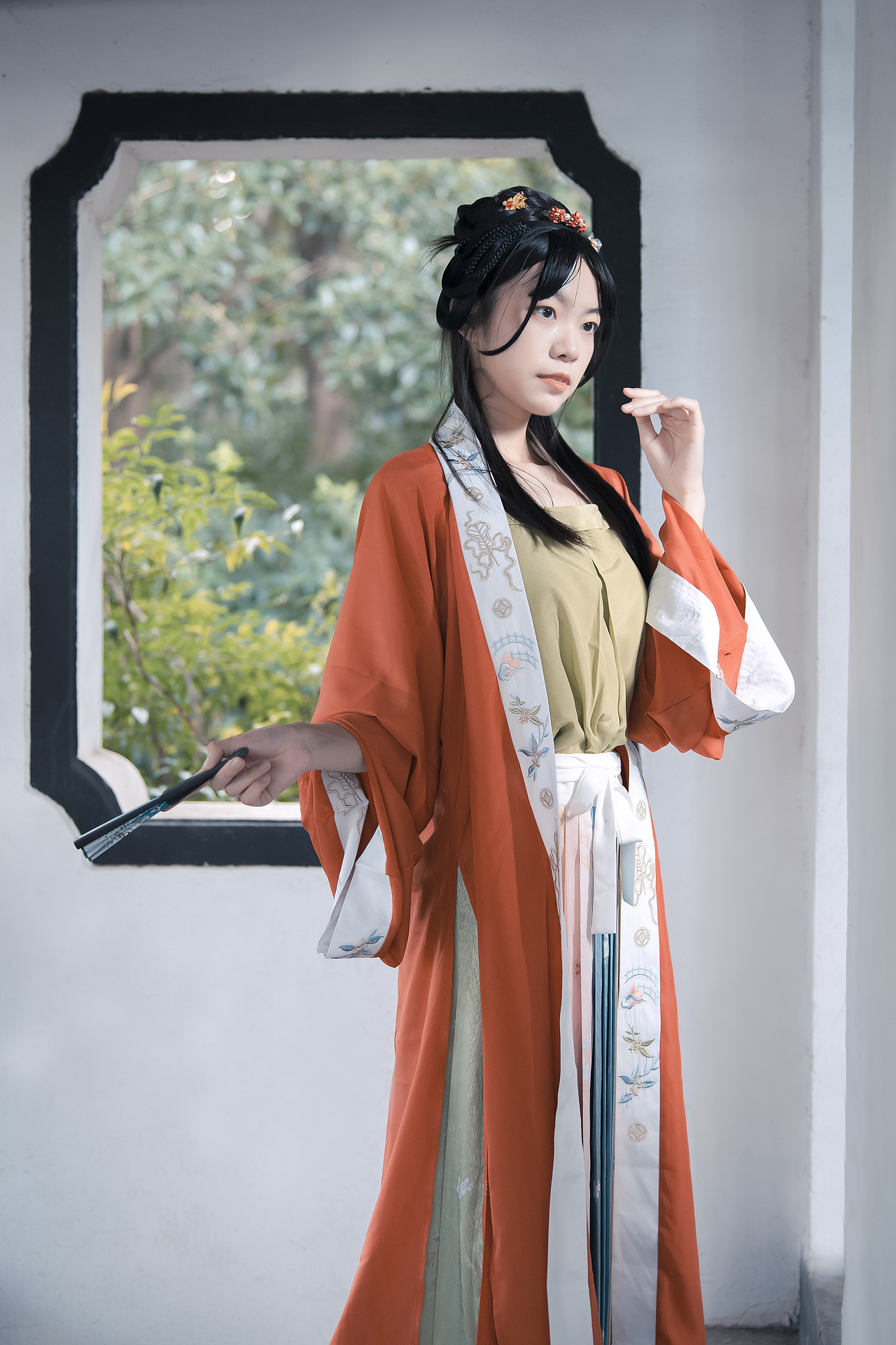 近期关于一组汉服风格的修片