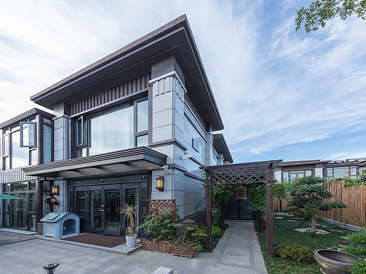 建筑空间摄影室内设计苏州吴中私宅《石湖花园》