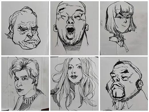 頭像速寫（個人主頁-ZNTU5NjE2MjA=） - 其他 - 站酷設(shè)計(jì)師小姚公原創(chuàng)素材 - 站酷ZCOOL