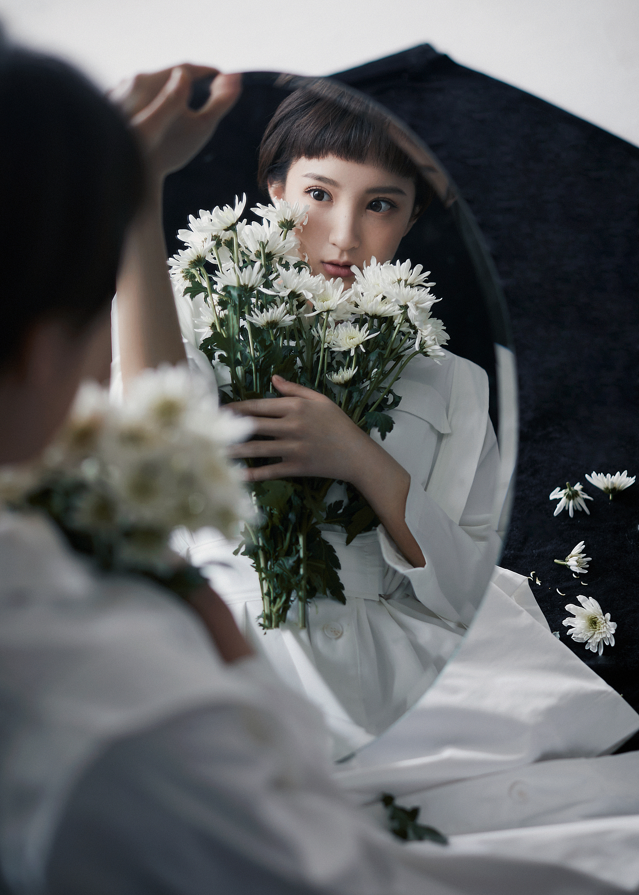 白菊（图ZMjQ4Mjc5MDY0） - 人像摄影 - 站酷设计师Amns阿梅原创素材 - 站酷ZCOOL