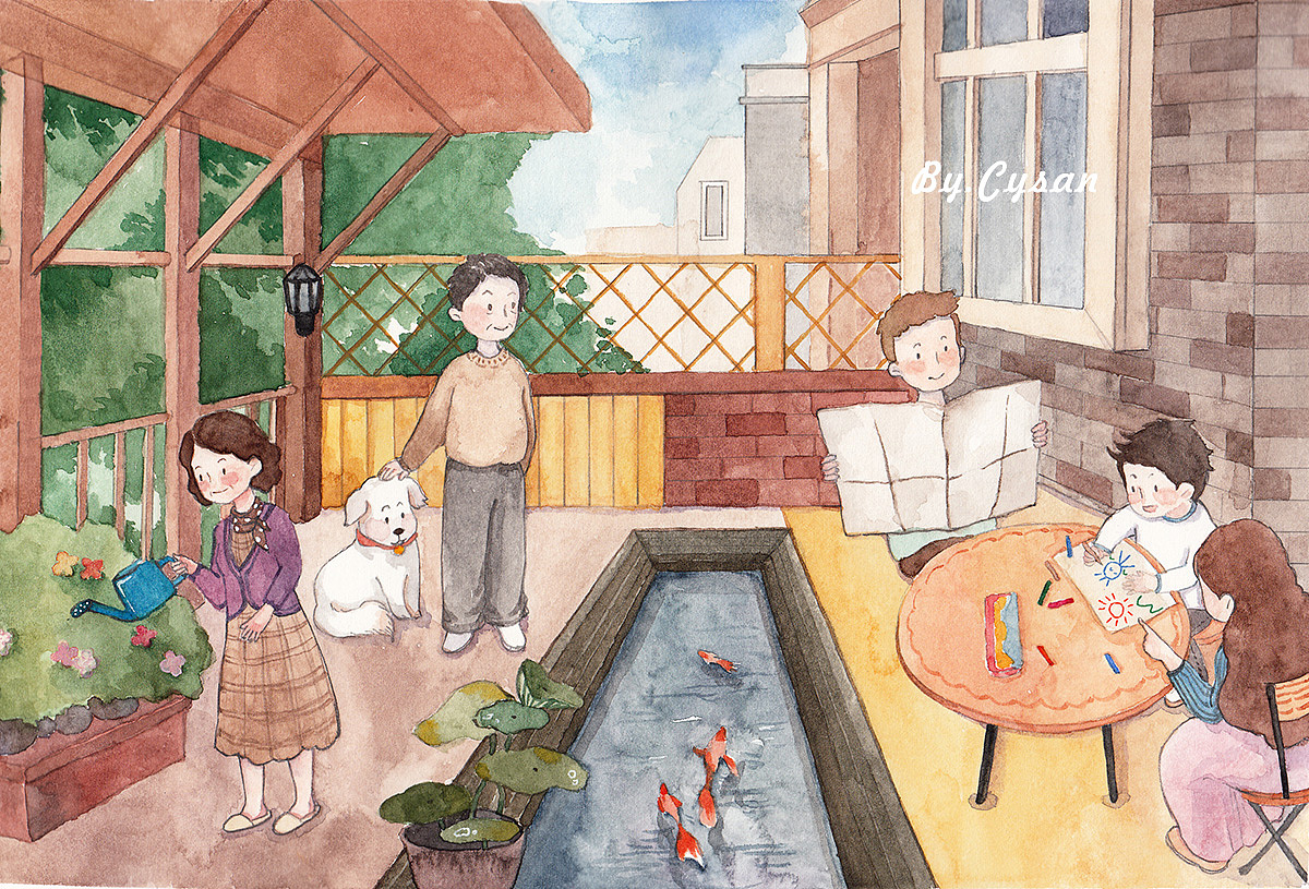 9月儿童插画（图ZMTMxMTA2NzI0） - 儿童插画 - 站酷设计师Cysan原创素材 - 站酷ZCOOL