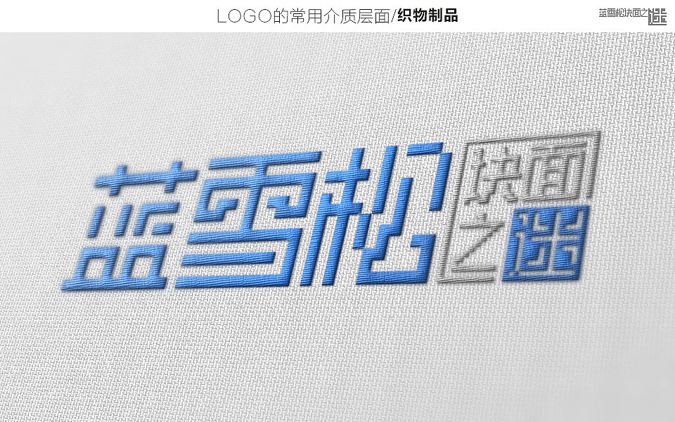 logo应用参考（图ZMzkyNjMwNTY=） - Logo - 站酷设计师蓝雪松_块面之迷原创素材 - 站酷ZCOOL