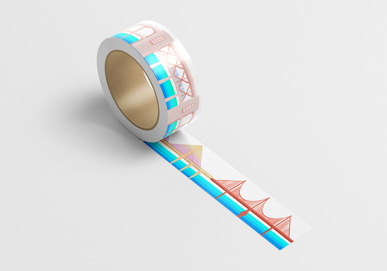 MT 城市限定胶带——武汉（图ZMjEyNjU5NTAw） - 宣传物料 - 站酷设计师LorrainePa原创素材 - 站酷ZCOOL