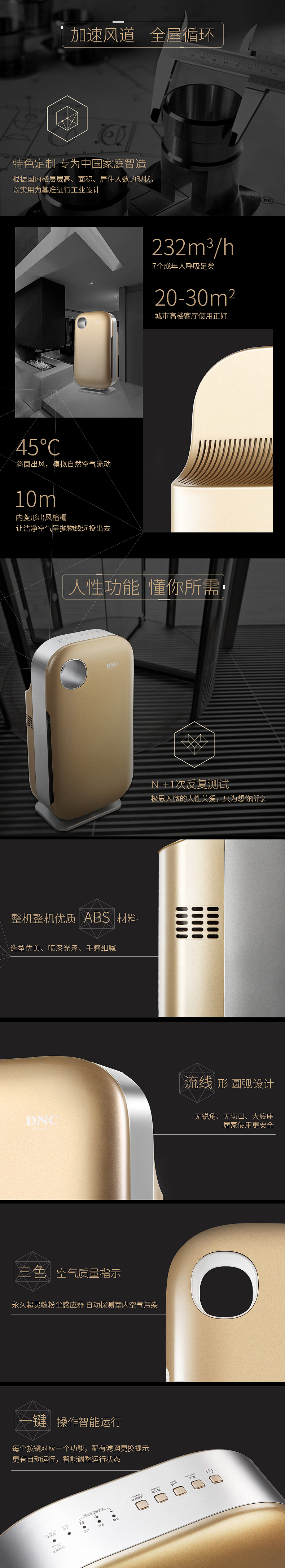 东研空气净化器Q1产品活动详情（图ZNzMzNDYzNjA=） - 其他网页 - 站酷设计师Gloria5201314原创素材 - 站酷ZCOOL