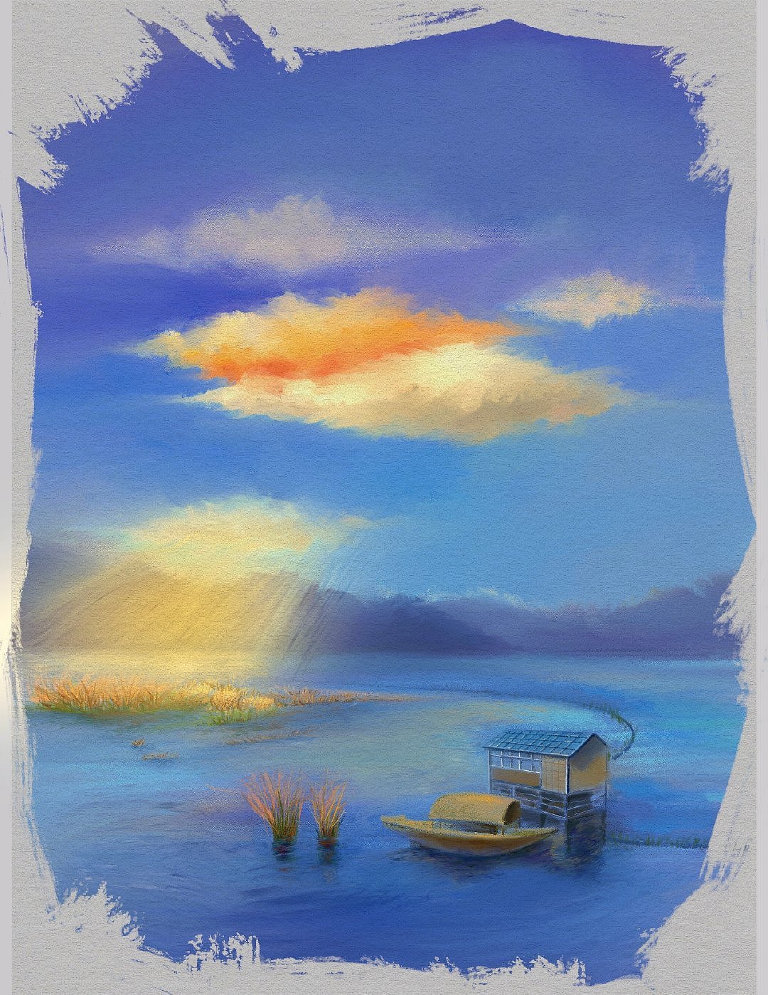 平板procreate风景手绘（图ZMzQwODM0ODky） - 艺术插画 - 站酷设计师Liocrazy原创素材 - 站酷ZCOOL