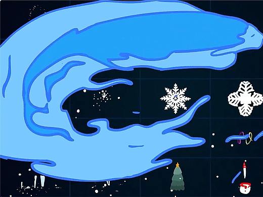 FCPX插件:25个新年卡通MG图形元素动画Christmas Winter Animations
