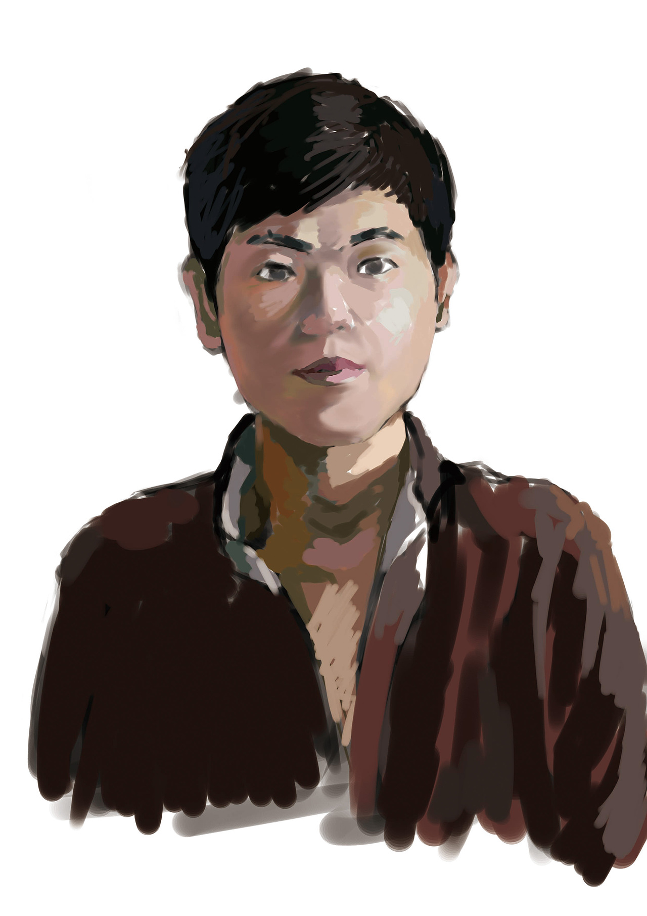 人像（图ZMTAwMzQ2NTI=） - 创作习作 - 站酷设计师嘟嘟dy原创素材 - 站酷ZCOOL