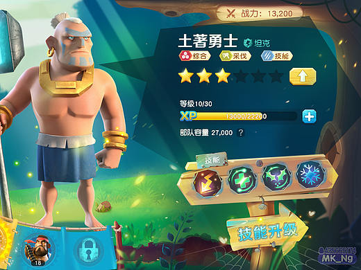 【个人作品】游戏界面（欧美Q版）