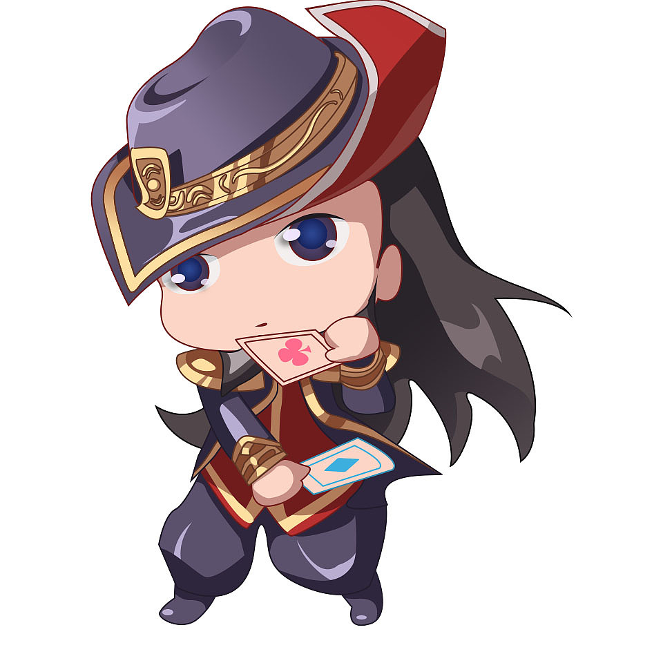 英雄联盟q版角色原画设计