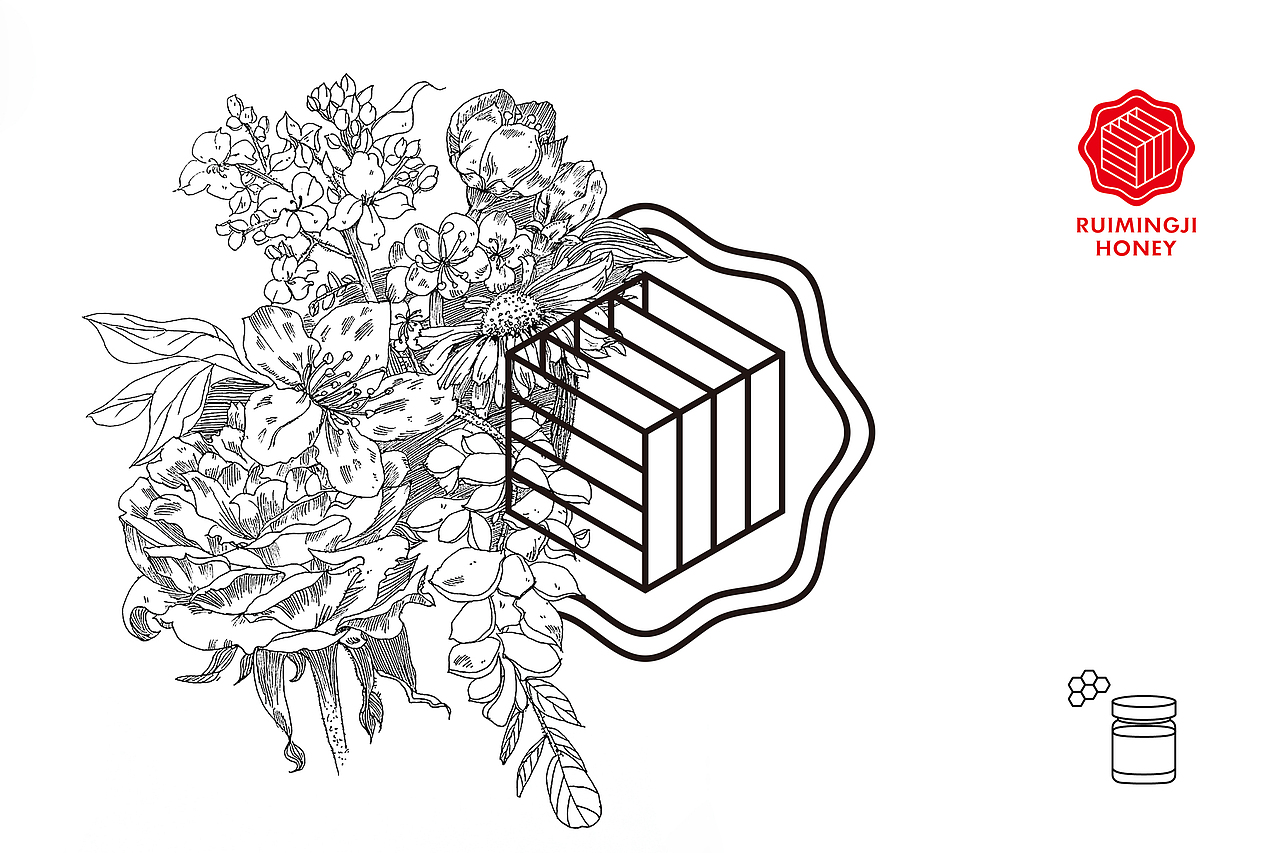 RUIMINGJI HONEY丨睿鳴集蜜（图ZODE5OTUzNTI=） - Logo - 站酷设计师苏灿彬原创素材 - 站酷ZCOOL