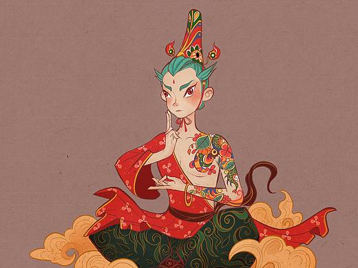 小神灵-绘制过程