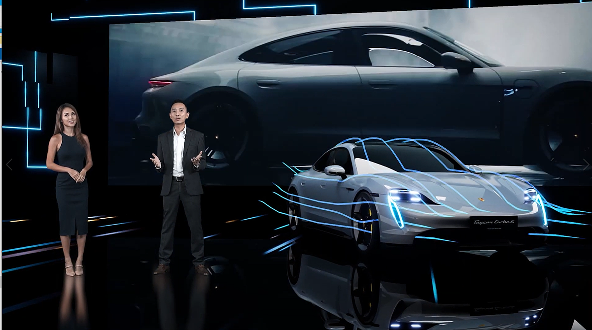 保时捷新车线上发布会虚拟直播线上发布