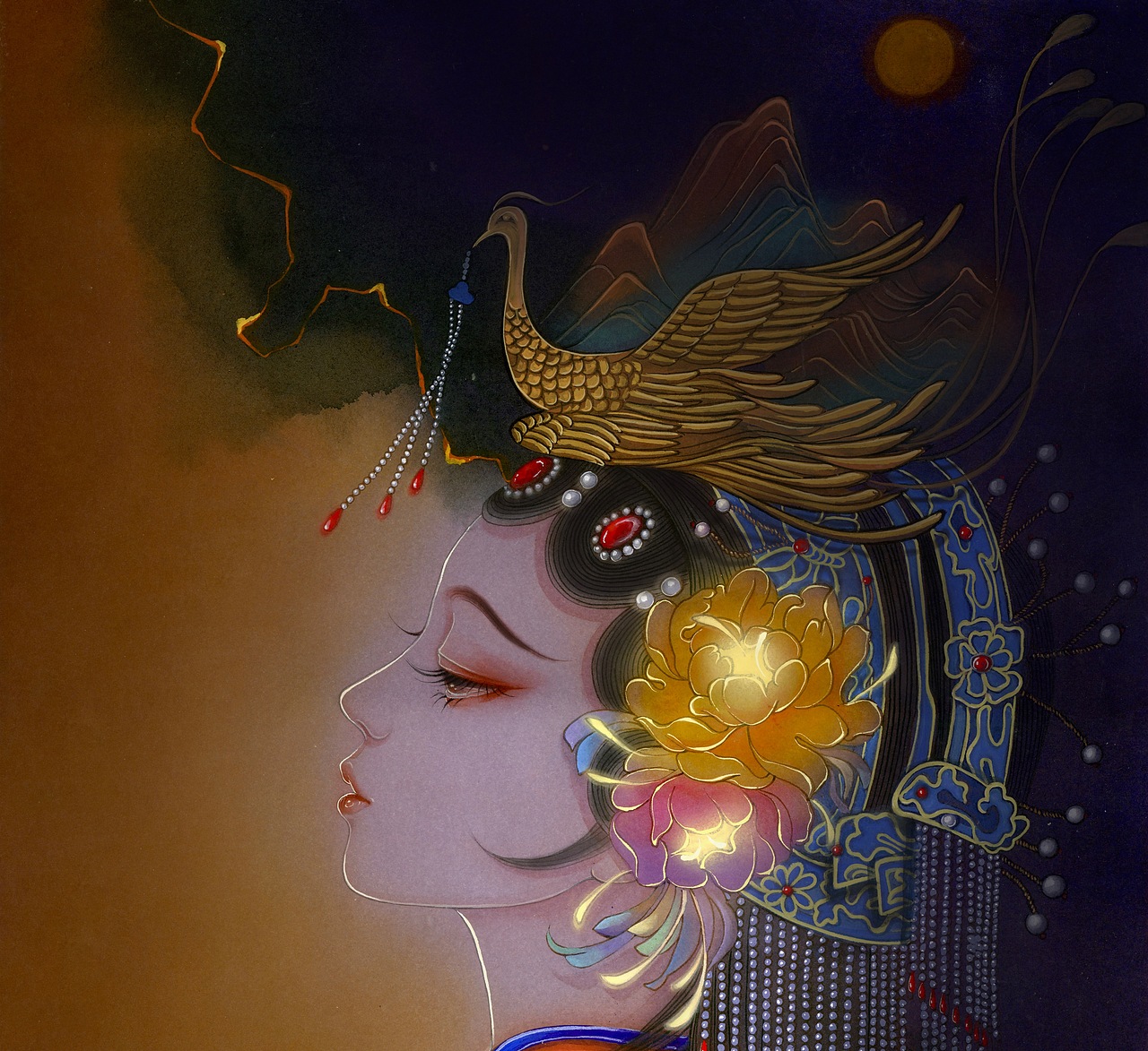 古风水彩插画国粹戏曲美女（图ZMzA0OTE2NDQ4） - 创作习作 - 站酷设计师静兮水彩原创素材 - 站酷ZCOOL