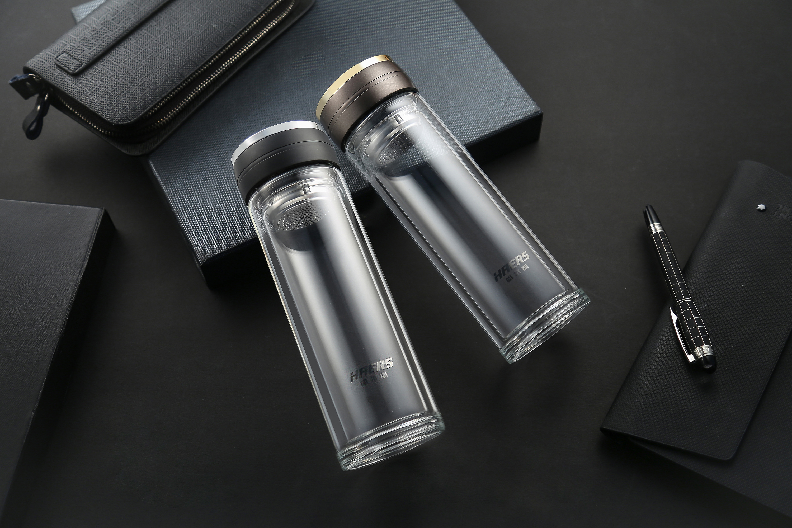 男士 商务 玻璃杯 静物 产品 拍摄 高端 深色