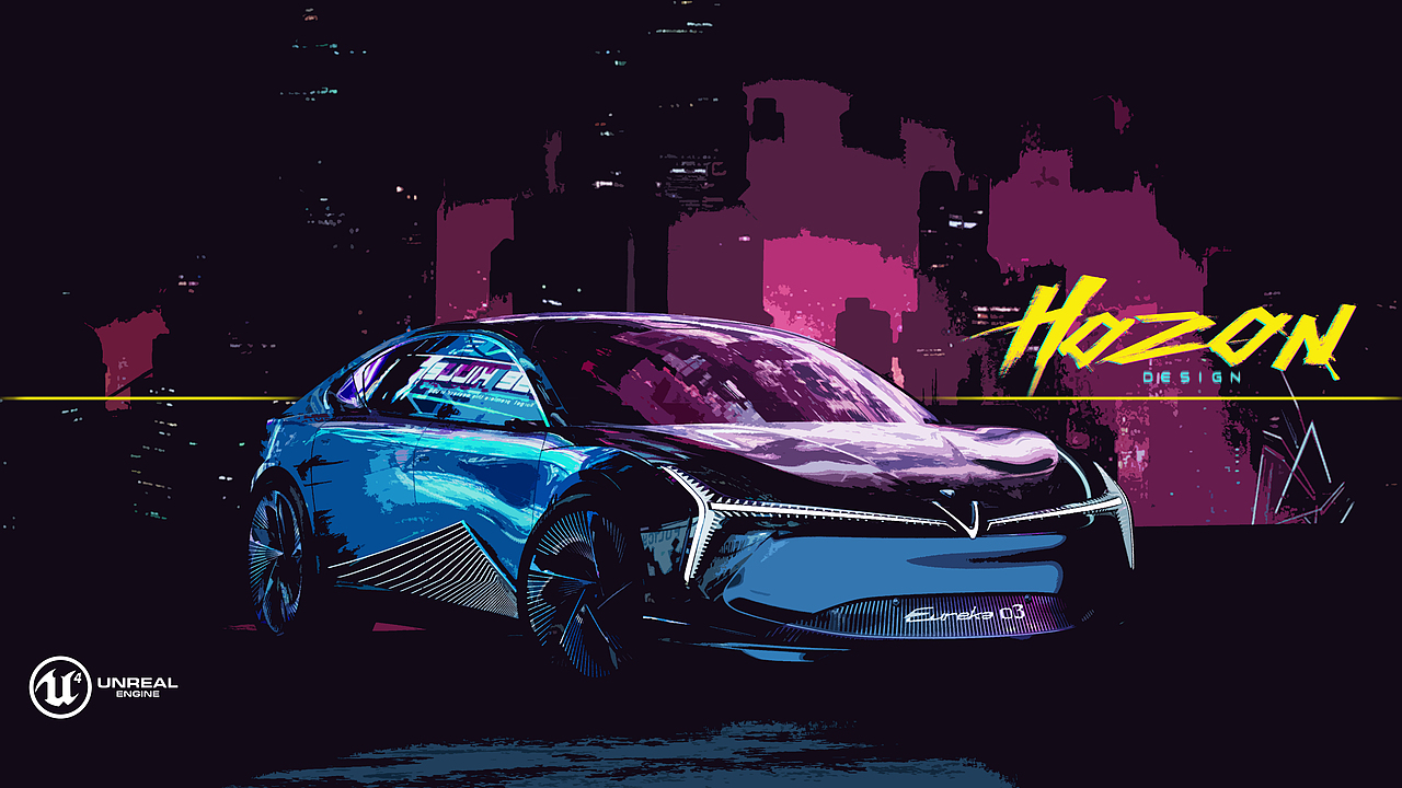 [2020-2021]哪吒汽车 UnrealEngine4 作品合集（图ZMjQxNjU4ODM2） - 机械/交通 - 站酷设计师稻草雪人丶Shaun原创素材 - 站酷ZCOOL
