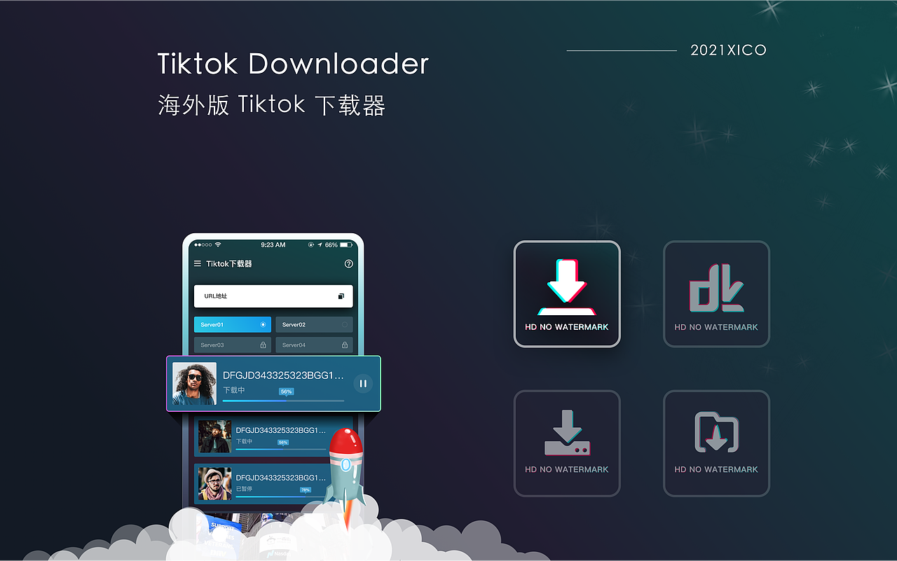 Tik tok海外版下载器