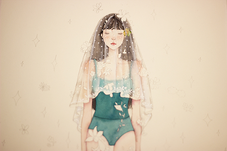 你好，夏天（图ZMzAzNTk5NTI=） - 商业插画 - 站酷设计师李淡淡DAN原创素材 - 站酷ZCOOL